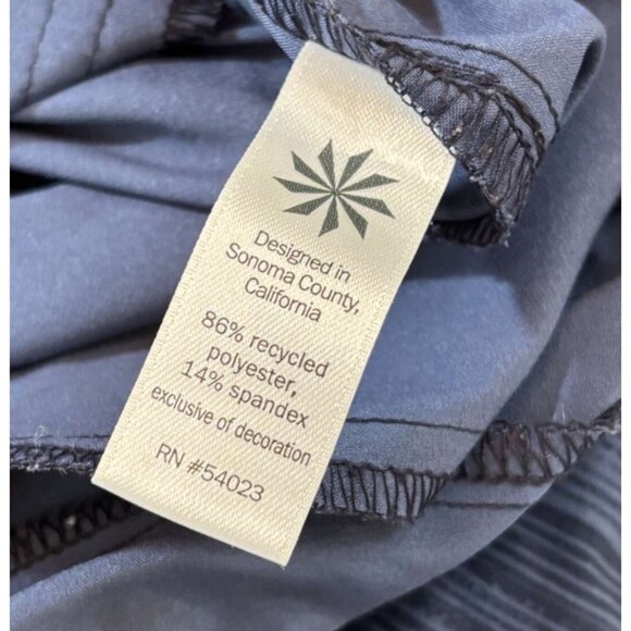 Athleta Womens Blue Active Wear Stride Midtown Athletic Pull On Stretch Size 2 - Picture 5 of 6